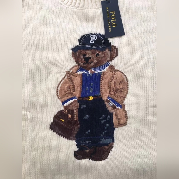 Polo Ralph Lauren Bear Sweater - Picture 3 of 12